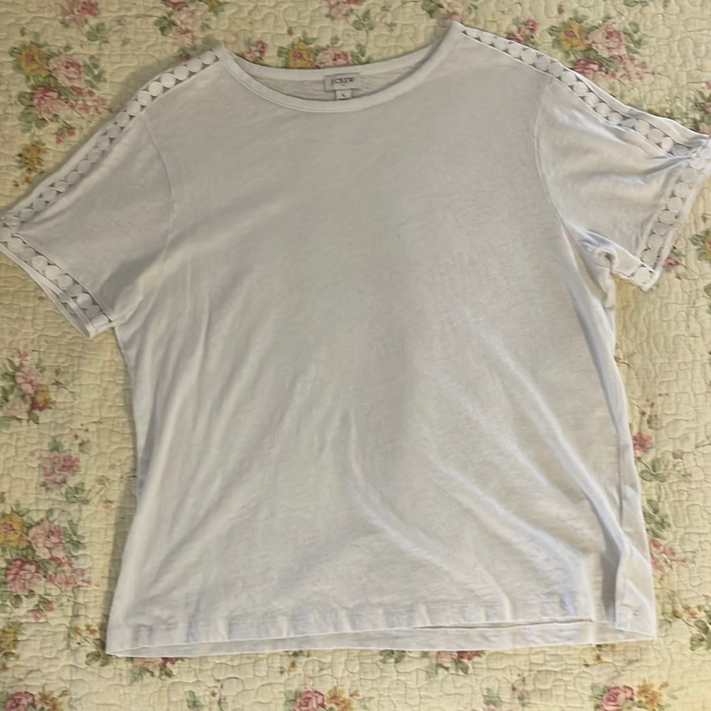 J. Crew Women’s White T-shirt